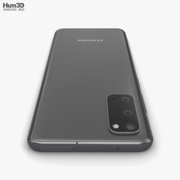 Samsung Galaxy S20 Cosmic Grey Modelo 3d baixar