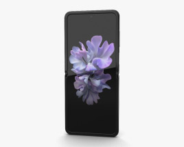 Samsung Galaxy Z Flip 5G Mystic Grey 3D 모델 