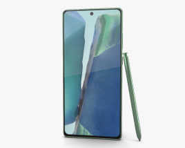 Samsung Galaxy Note20 Mystic Green Modello 3D