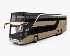 Setra S 431 DT Автобус 2013 3D модель