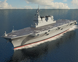 Hyuga-class Helicopter Destroyer 3D model