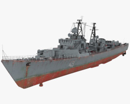 Kotlin-class destroyer 3D model