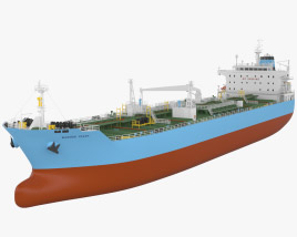 Maersk Peary tanker 3D model