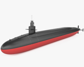 Подводные лодка типа «Огайо» 3D модель