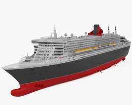 RMS Queen Mary 2 3D model
