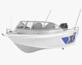 Quintrex 450 Fishabout Pro 3Dモデル