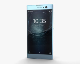 Sony Xperia XA2 Blue 3D model