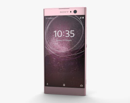 Sony Xperia XA2 Pink Modello 3D