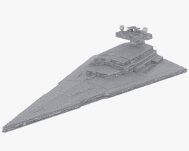 Imperial Star Destroyer 3D-Modell