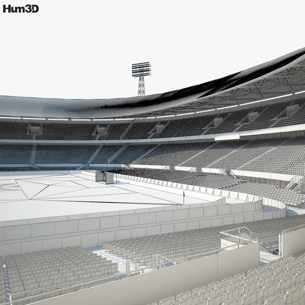 Stade de Daegu Modèle 3D - Télécharger Architecture on