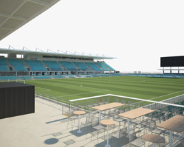 CPKC Stadium Park 3D model