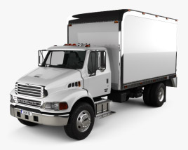 Sterling Acterra Box Truck 2014 Modello 3D