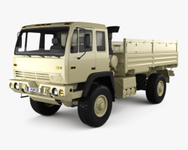 Stewart & Stevenson M1083 MTV Truck 2-Achser 2022 3D-Modell