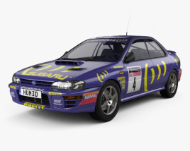 Subaru Impreza WRC (GC) 1996 3D модель