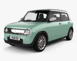 Suzuki Alto Lapin 2018 3D模型