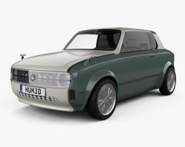 Suzuki Waku Spo 2022 3D-Modell