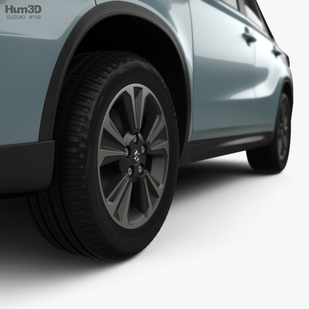 Suzuki Vitara Hybrid AllGrip with HQ interior 2023 3D model
