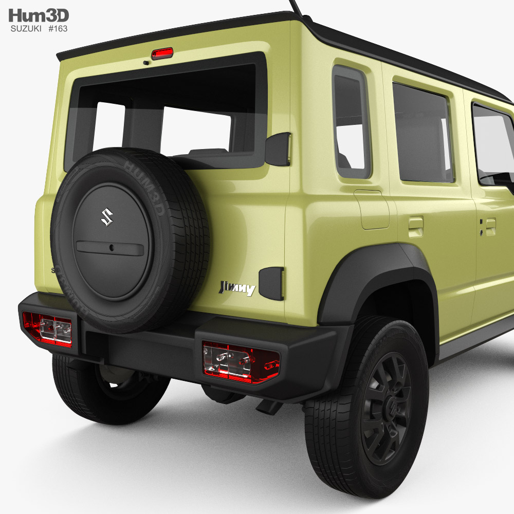 Suzuki Maruti Jimny 5-door 2022 3D model - Download Vehicles on