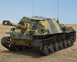 Infanterikanonvagn 103 3D model
