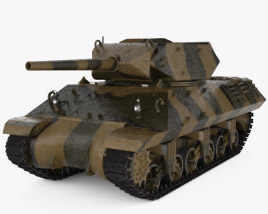 M10 Wolverine Destruidor de Tanques Modelo 3d