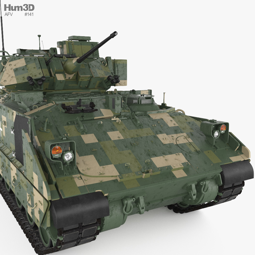 M2A2 Bradley ODS-SA 3d model