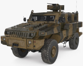 Marauder Armoured Personnel Carrier 3D model