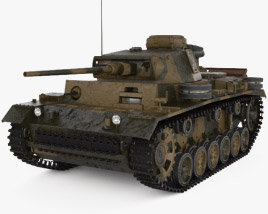 Panzer III 3D model