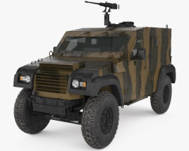 Petit Vehicule Protege 3D 모델 
