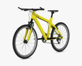 Bicycle Yellow 3D model