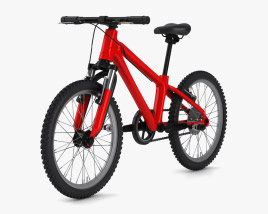 Красный велосипед 3D модель
