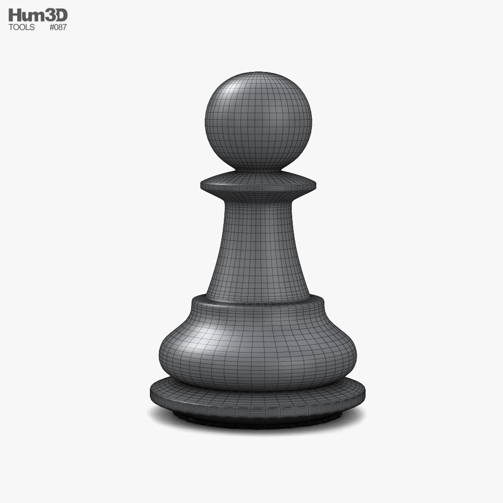 Peças de xadrez - torre branca Modelo 3D $19 - .max .obj .c4d - Free3D