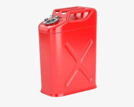 5 Gallon Jerry Gas Fuel Can 3D model