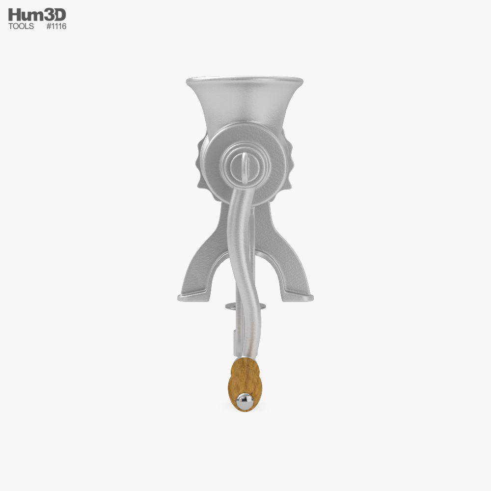 Hand Meat Grinder 3D model - Download Life and Leisure on