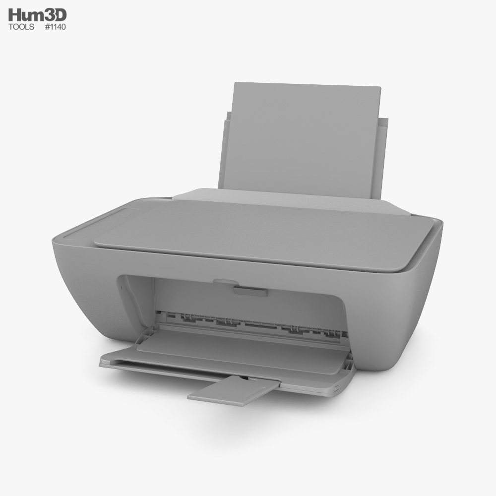 modèle 3D de IMPRIMANTE HP DESKJET 2720 - TurboSquid 1842878