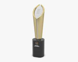 College Football Playoff National Championship Trophy 3D model