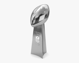 NFL Lombardi Trophy 3D model