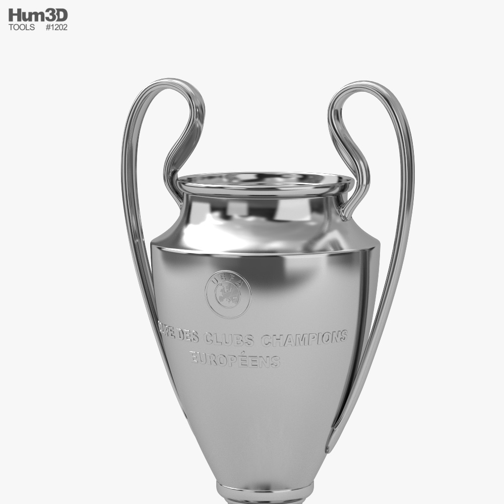 UEFA Champions League Trophy 3D model - Download Life and Leisure
