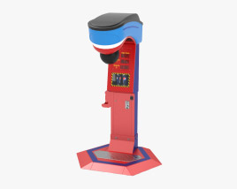 Boxing Arcade Machine 3D 모델 