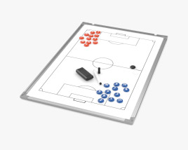 Football Coaching Board 3D model