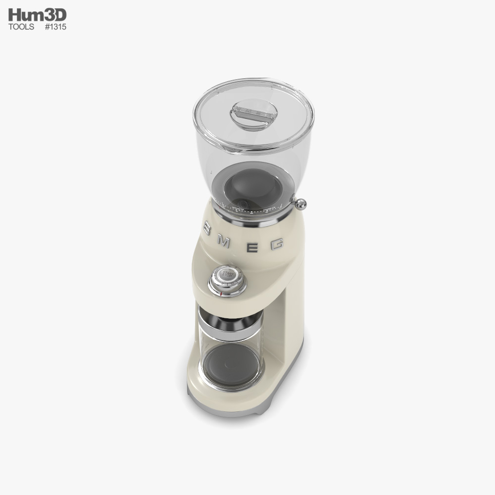 smeg set bmg coffee grinder 3D model