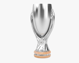 Uefa Super Cup Trophy 3D 모델 