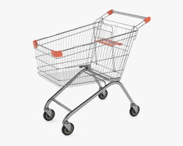 Shopping Cart 150 litres Modelo 3D