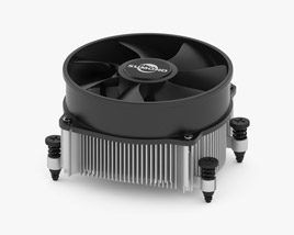 Sumond Cpu Cooling Fan Modello 3D
