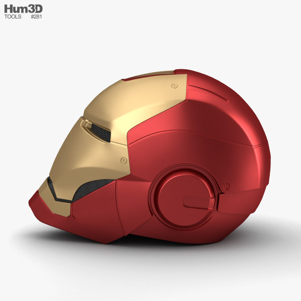 Iron Man Casco Modelo 3D - Descargar Ropa on