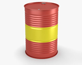 Oil Barrel 3D model