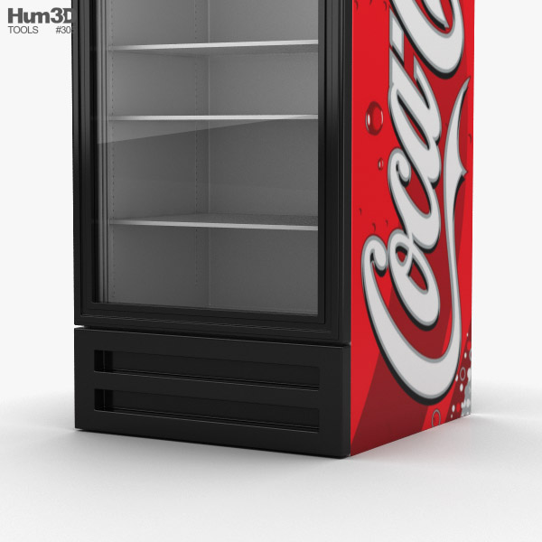 Coca Cola Vendor Maschine / Kühlschrank 3D-Modell $5 - .blend
