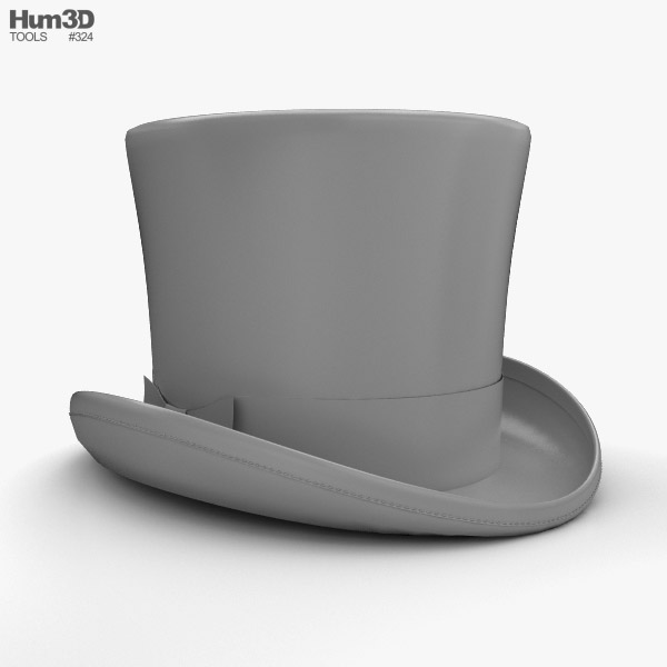 Hat Kids Top Hat (A Hat in Time) by CyberSkunkStudios, Download free STL  model