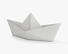 Paper Boat 3D model