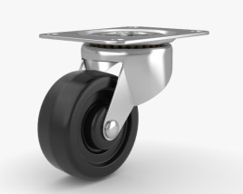 Caster wheel 3D model
