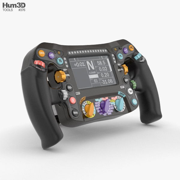 released] F1 2022 Cockpit, F1 2022 generic 3D steering wheel [font files  added]